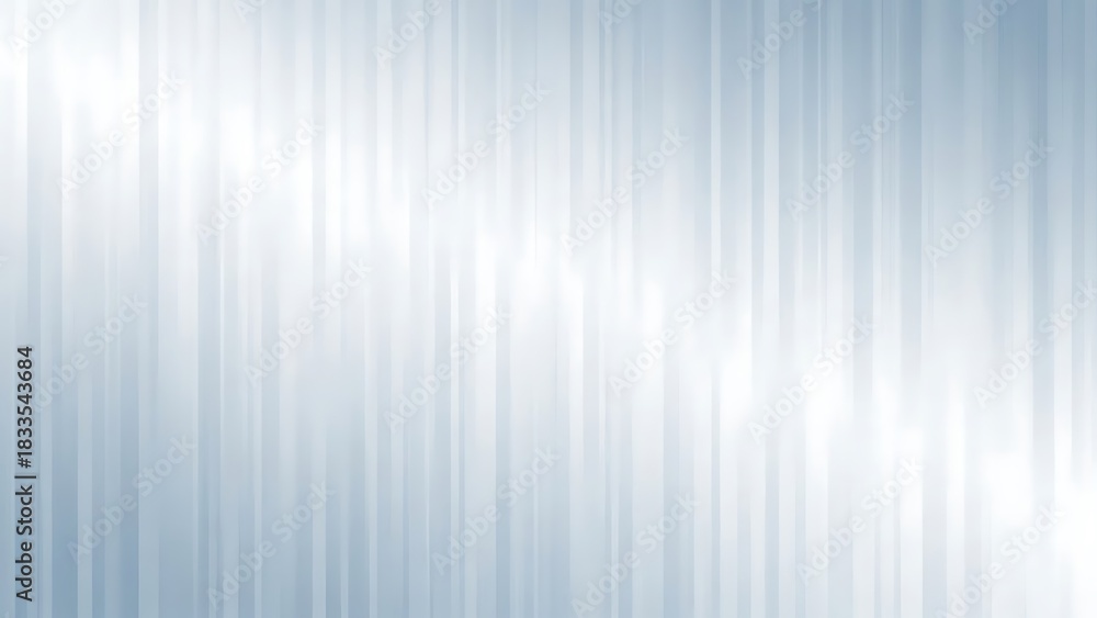 Fototapeta premium Abstract light blue and white vertical striped background design