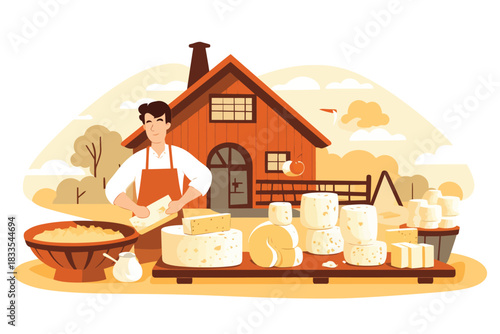 Artisanal Cheesemaking Course at a isolated