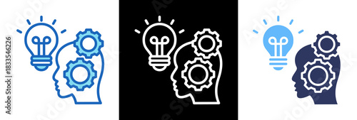 Critical Thinking triplestyle icon