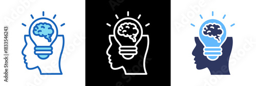 Creative Thinking triplestyle icon