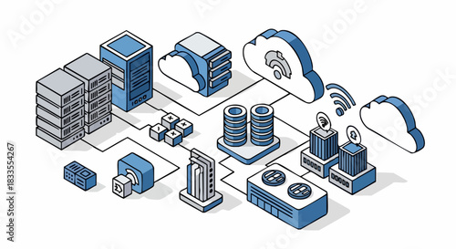 Modern Cloud Computing Infrastructure and Network.