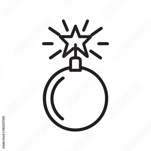 Bomb energy icon war and fire blast black design.