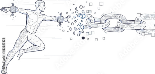 Digital human breaks free from technological chains