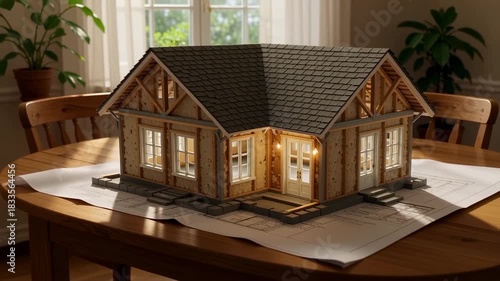 Building a Miniature Dream Home: From Blueprints to Life!