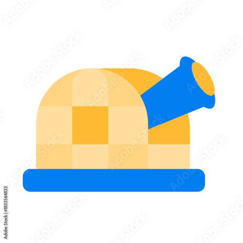 planetarium flat icon