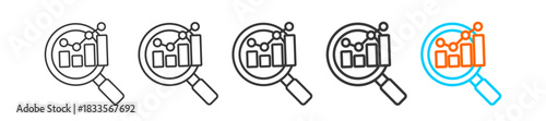  evaluation icon set multiple style collection	