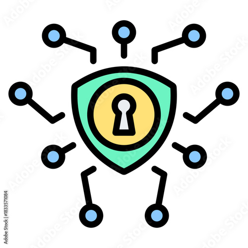Cyber Security Icon