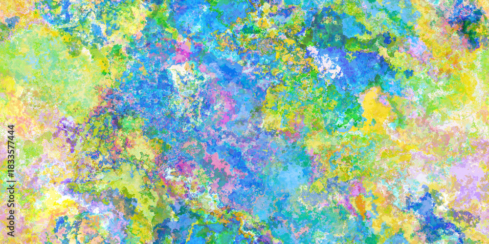 Fototapeta premium Soap Film Surface Tension Rainbow Effect