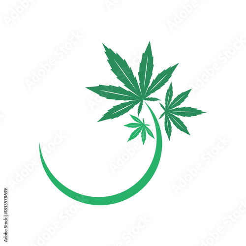 Cannabis logo icon design