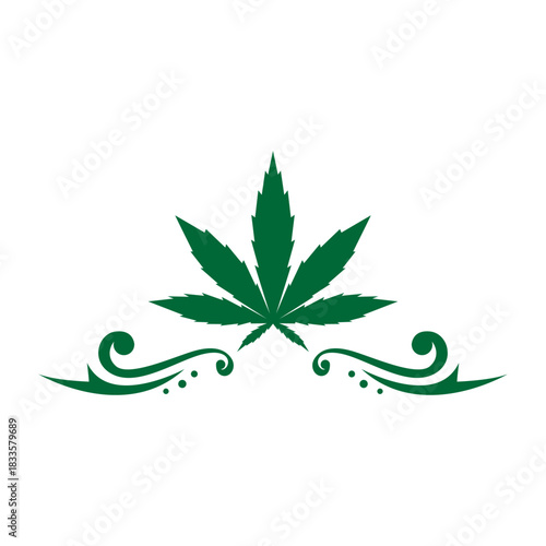 Cannabis logo icon design