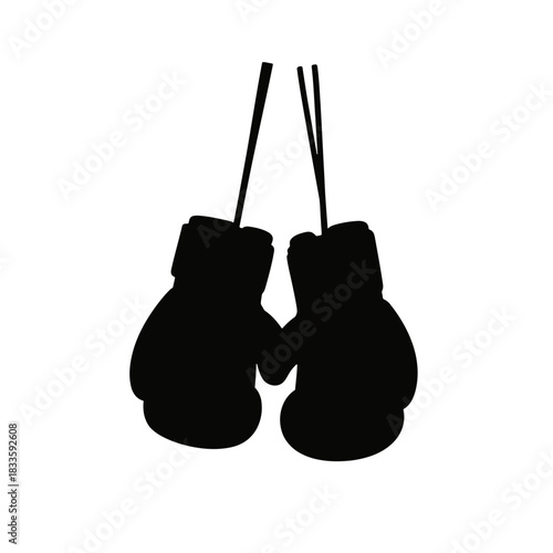 Black Flat Design Motorcycle Illustration