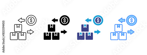 Purchasing icon set multiple style collection