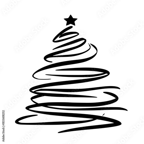 Celebrate the magic of Christmas! This festive Christmas tree vector brings joyful holiday spirit to cards, invitations, posters, and seasonal branding.