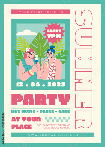 Summer Party Flyer