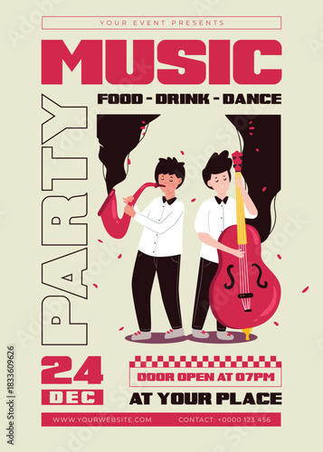 Music Party Flyer
