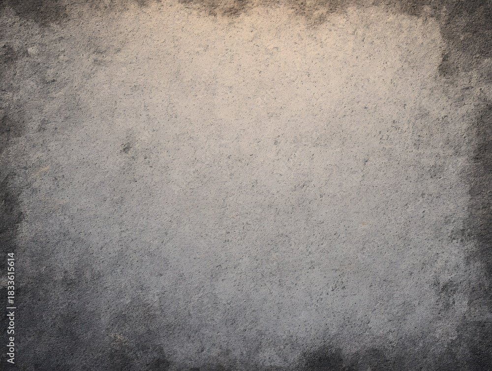 Naklejka premium Textured stone-gray background with a vintage aesthetic, featuring a clean central margin for clear content.