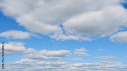 タイムラプス　青空