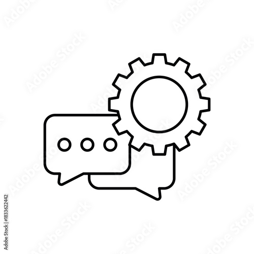 Icon a Decision Engine, isolated against a clean background.