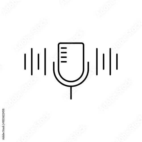 Icon a Voice Command, isolated against a clean background.