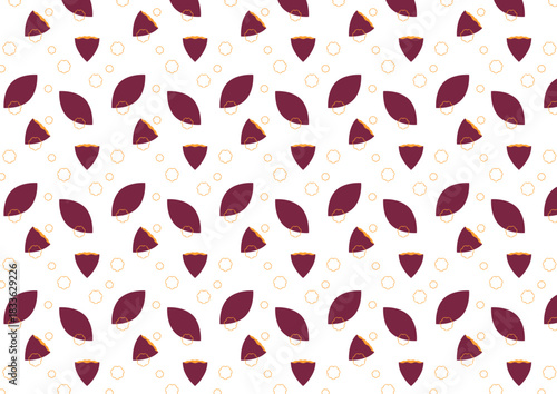 焼き芋のポップなパターン