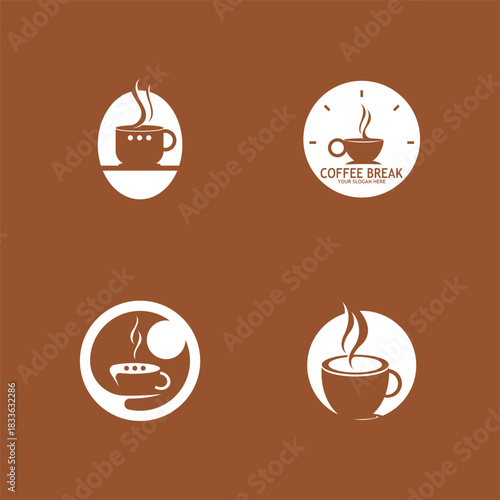 Friendly Coffee Break Cafe Logo