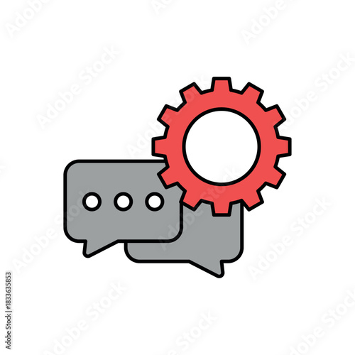 Icon a Decision Engine, isolated against a clean background.
