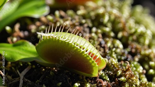 Venus Flytrap Captures Insect A Detailed Look at Carnivorous Plants.