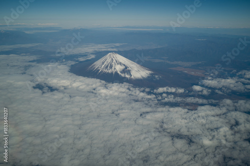 飛行機と空
