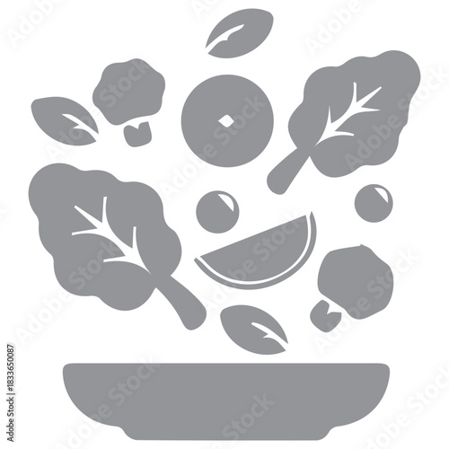 Salad Bowl Illustration