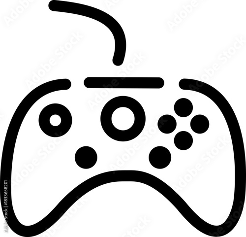 Video Game Controller Outline Icon