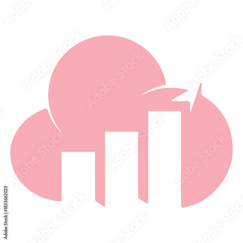 Cloud Growth Chart Icon