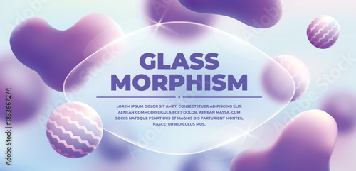 Abstract background with flowing liquid shapes and pastel colors perfect for design and branding.
Modern electronic music festival poster with abstract geometric shapes and neon lights on a dark backg