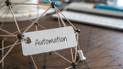 Automated Marketing Tools A handwritten 