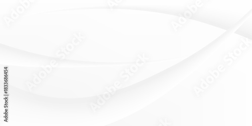 Design white background, with space for design, text input, 3D illustration abstract simple modern design