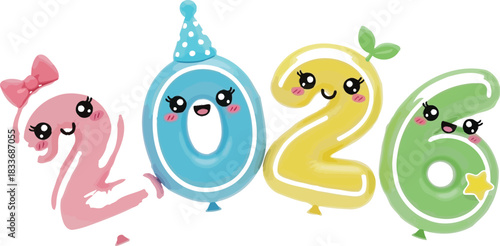 Year date future calendar event holiday celebration new happy time coming