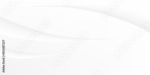 Design white background, with space for design, text input, 3D illustration abstract simple