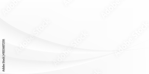 Design white background, with space for design, text input, 3D illustration abstract