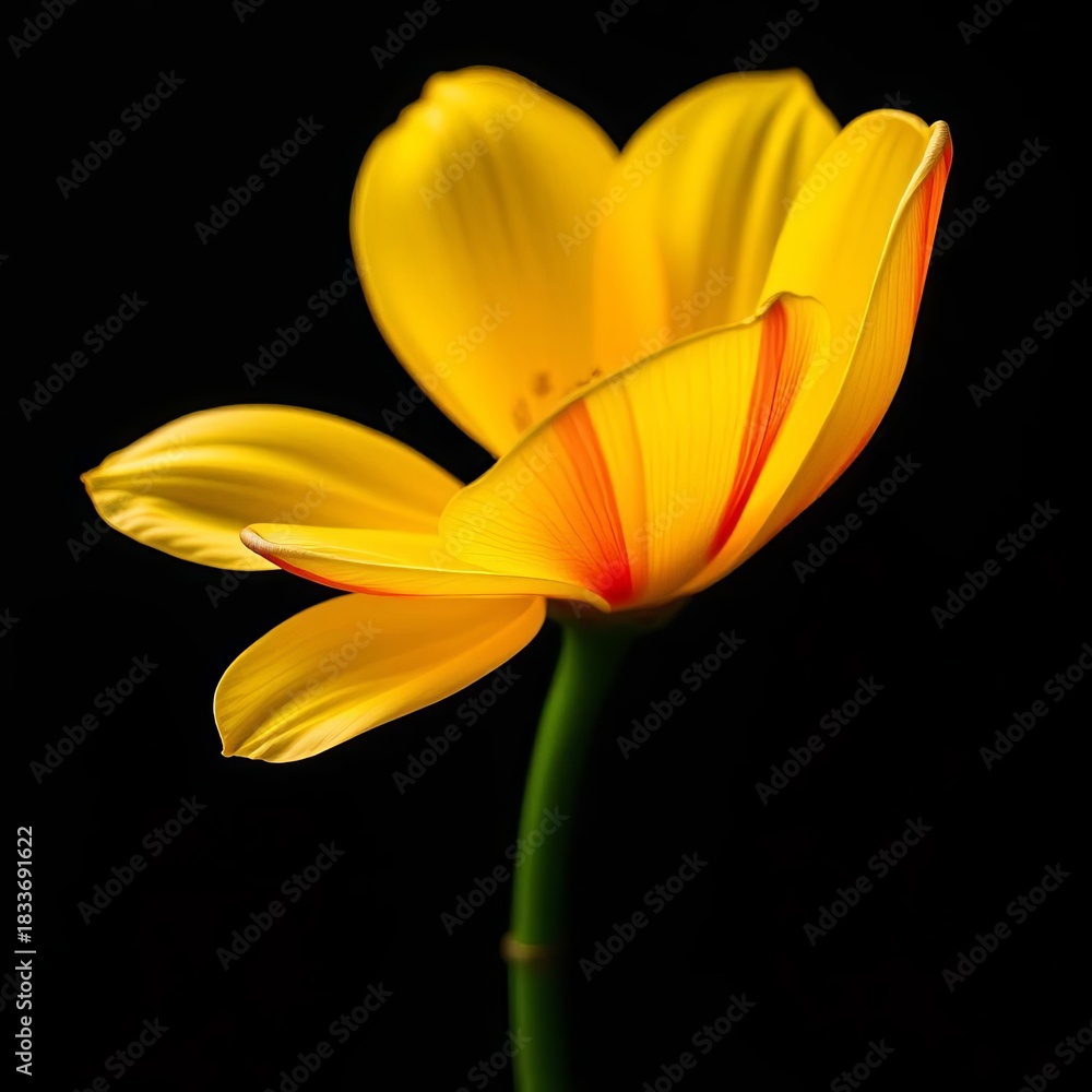 Obraz premium A single, perfect bloom as a symbol of heartfelt thanks and sincere appreciation, appreciation, symbol