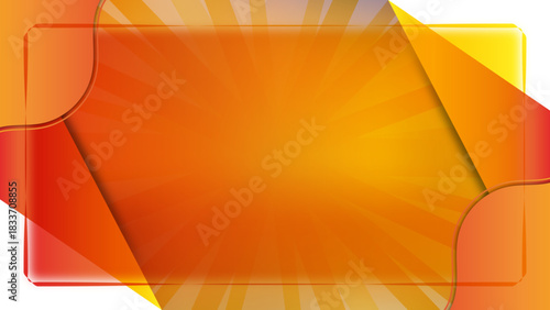 Vector Abstract Modern Elegant Background Design with Warm Gradient and Geometric Shapes 001