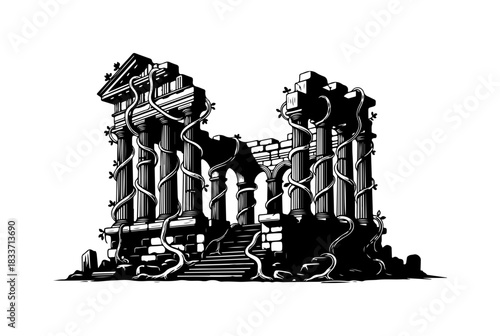 Overgrown Ancient Ruins