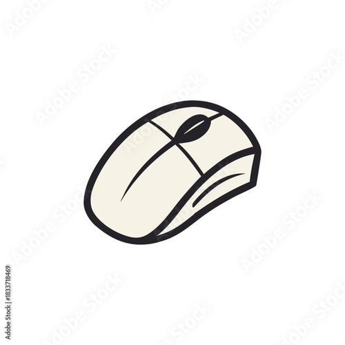 Computer Mouse Cursor Pointing Device Vector Icon