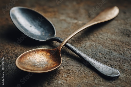 clean polished spoon