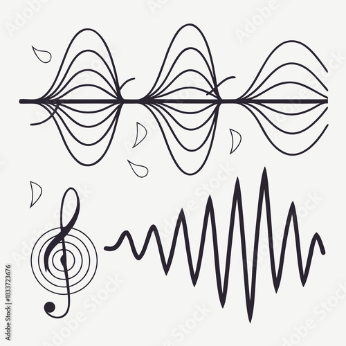 Harmonic Pulse Curve Collection