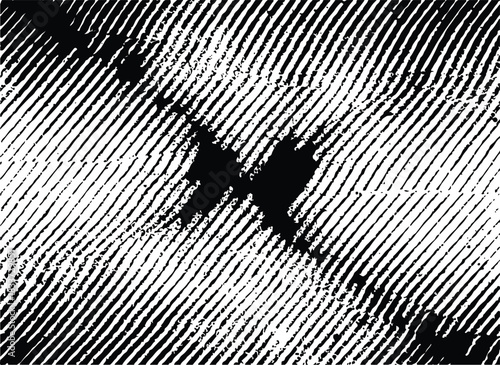 Distorted Line Field Texture Vector