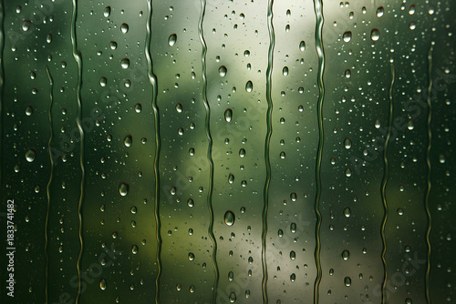 Rainy Window Abstract Texture