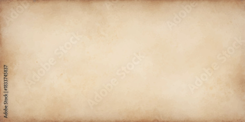 Aged brown vintage parchment paper background with stained grunge texture surface