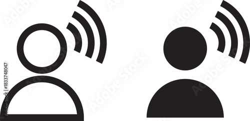 Influencer icon set. Social media marketing symbols.  banner ad, social analytics graph, content planner, influencer icon, post scheduler, audienc