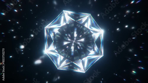 Infinite Diamond Space Flight Loop