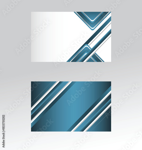 Minimal Corporate Business Card Background Layout