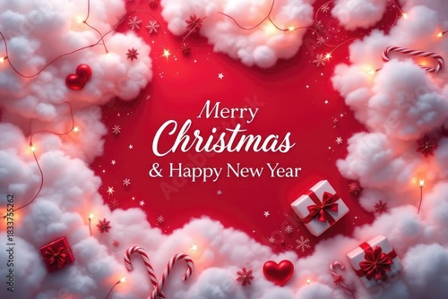 Christmas and new year greeting